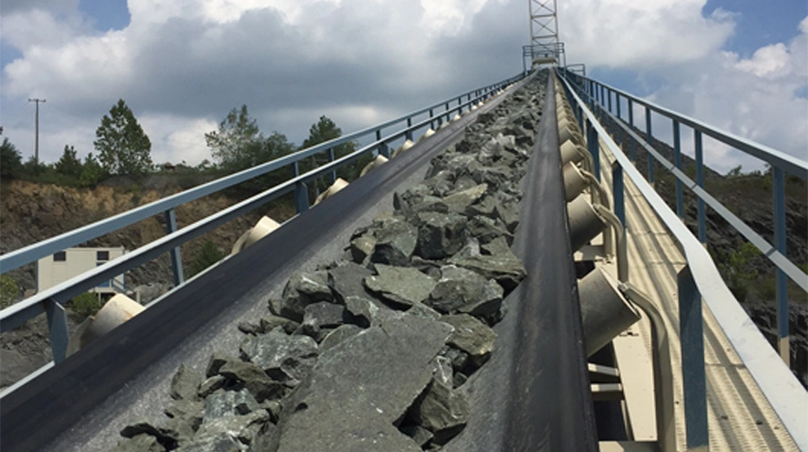 Long Span Belt Conveyor for Power Plant Meet Cema اساسي