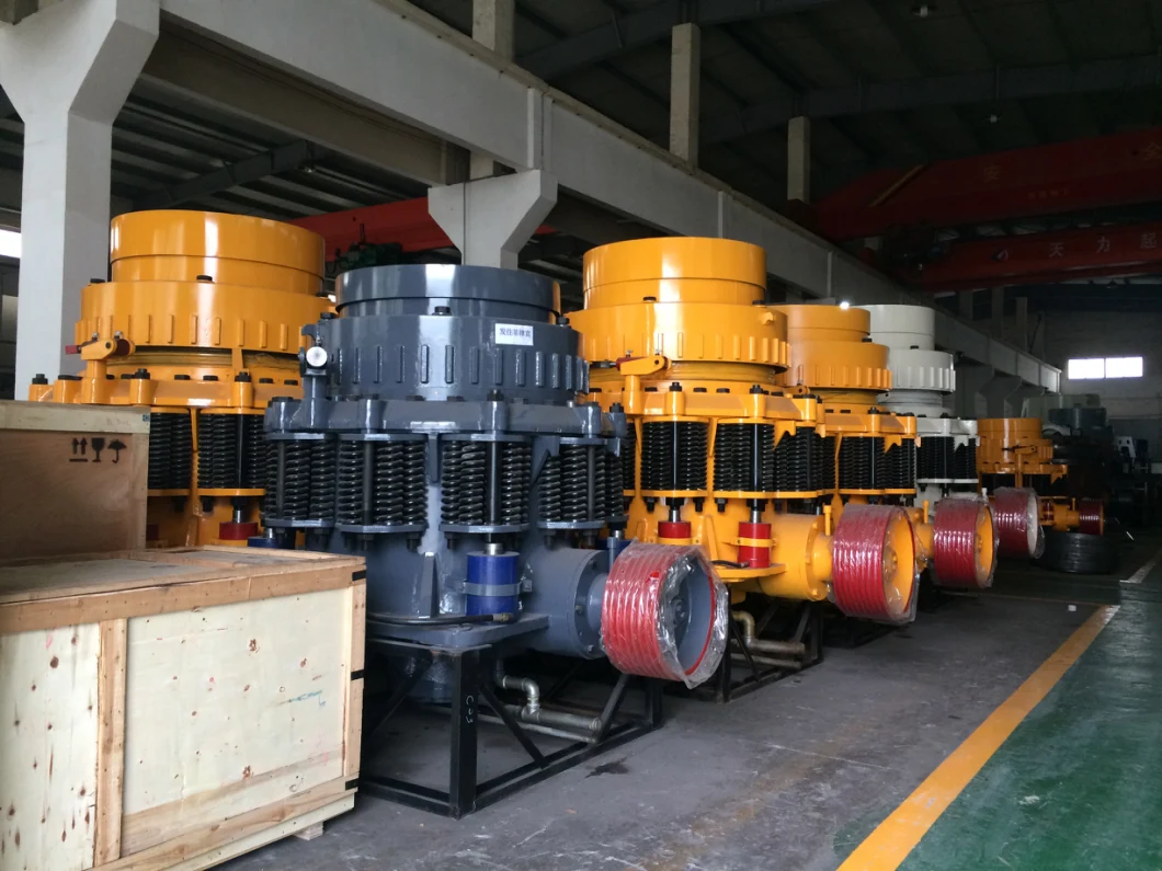 Limestone/Granite/Gravel/Basalt Stone Rock Spring Stationary سيمونز Hydraulic Cone Crusher 4.25 Feet for Quarry, Mining and Building Aggregates