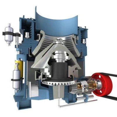 250Kw معدات سحق التعدين 440 TPH HP300 مخروط محطم هيدروليكي
