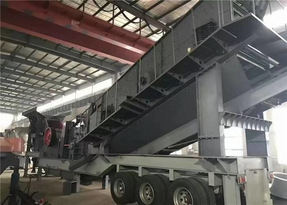 PEW1100 300Kw المحمولة آلة التكسير كسارة البناء في التعدين والمحاجر