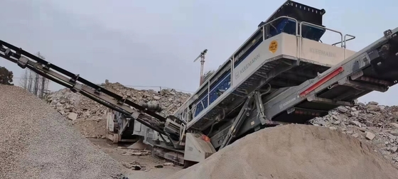 كسارة الصخور المحمولة المستعملة MR110 Z EVO2 محمولة على الجنزير صنع في 2018