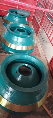 قطع غيار كسارة الحجر المخروطية Jaw Plate Mn18Cr2 Mn13Cr2 High Manganese Steel