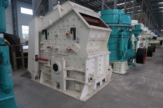 75Kw PF1010 كسارة تصادم أحادية الدوار محجر الصخور Dolomite مطحنة مطحنة الصخور كسارة