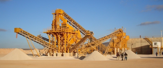 TD75 حزام ناقل التعدين المعياري B1400 11Kw مطاط عريض لكسارة الحجر