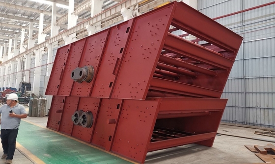 آلة غربال الاهتزاز 300 TPH ذات الطابقين 3YK1860 فاصل الحجر الرملي