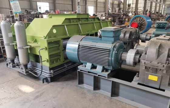 خام كسارتين مزدوجة الأسطوانة 70 T / H 600mm عرض Toller لصنع الرمل