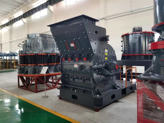 80-100 T / H Rock Hammer Crusher Machine For Mining Metal Sand Rock Stone Building