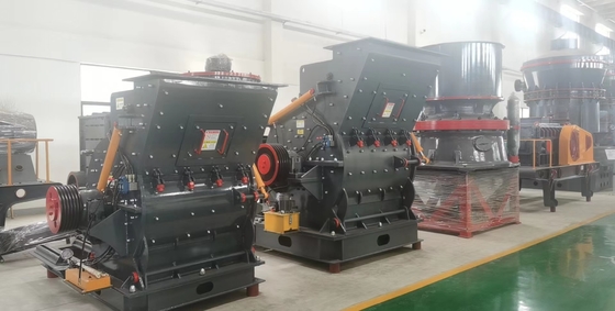 80-100 T / H Rock Hammer Crusher Machine For Mining Metal Sand Rock Stone Building